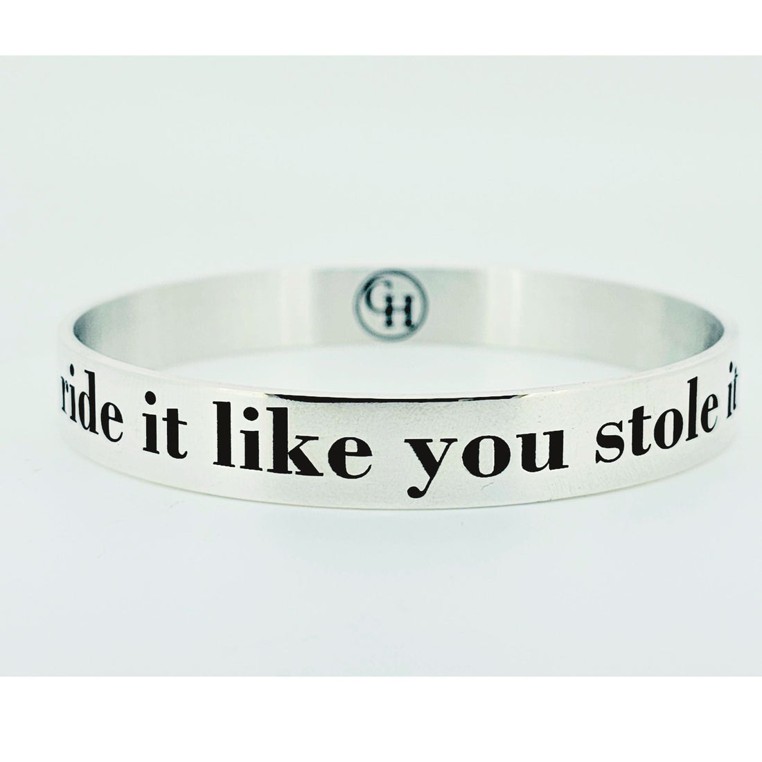 Behind the Bench: The Story of Our 'Ride It Like You Stole It' Bangle
