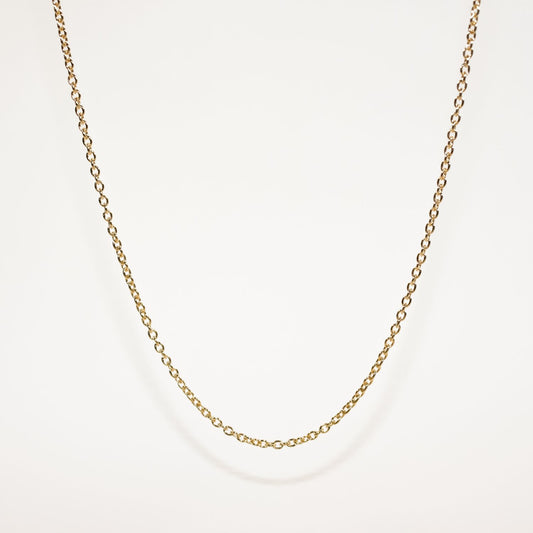 Yellow Gold Cable Chain