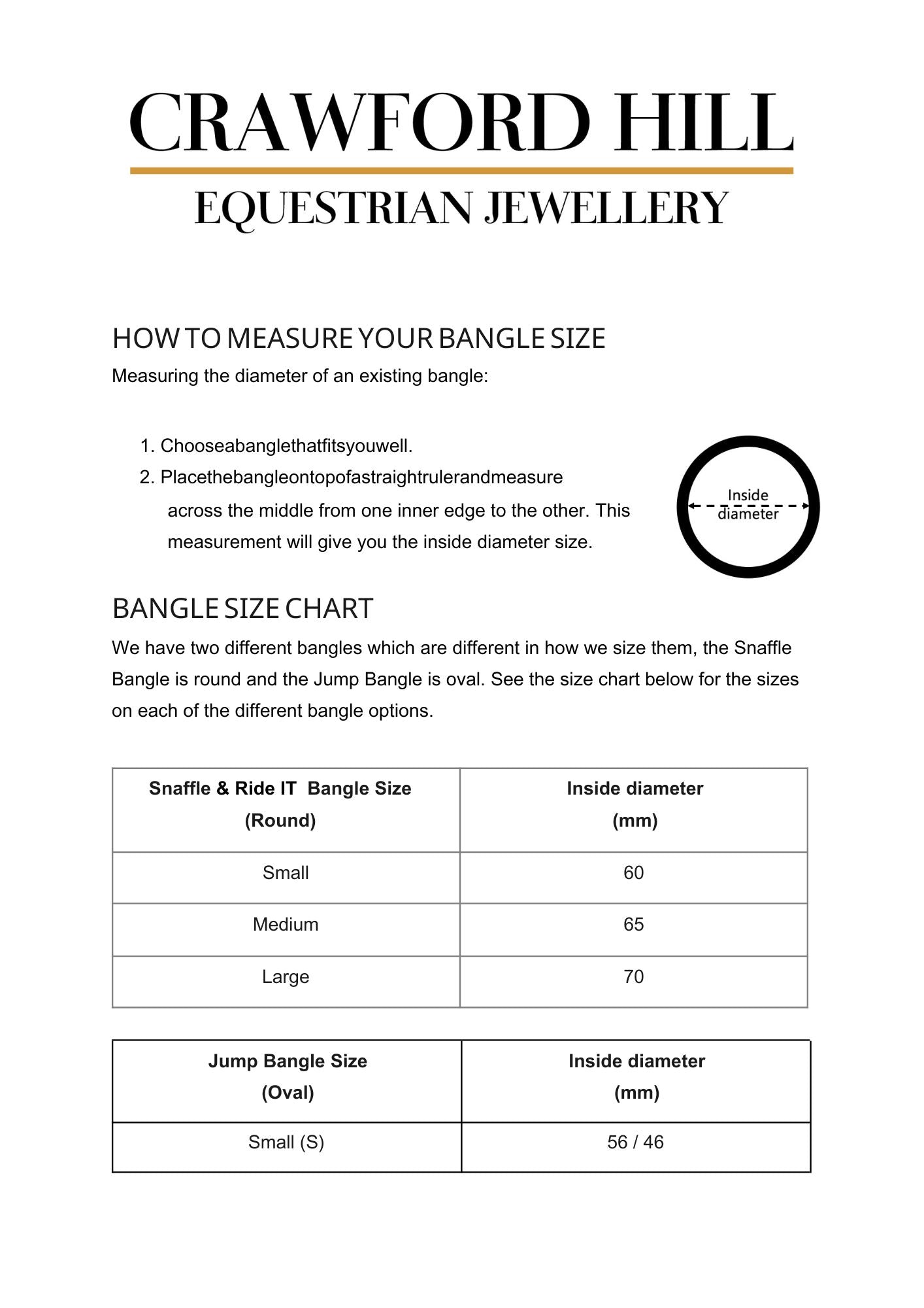 Horse Bit Snaffle Bangle