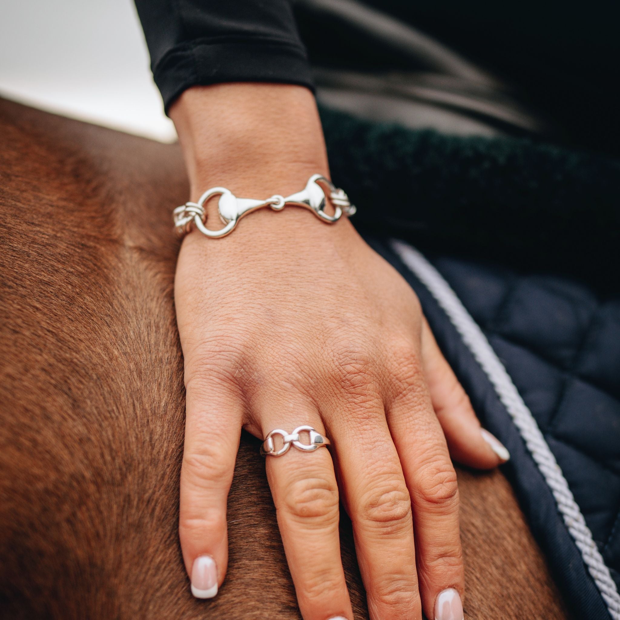 Horse Bit Curb Chain Bracelet | Jewellery For The Modern