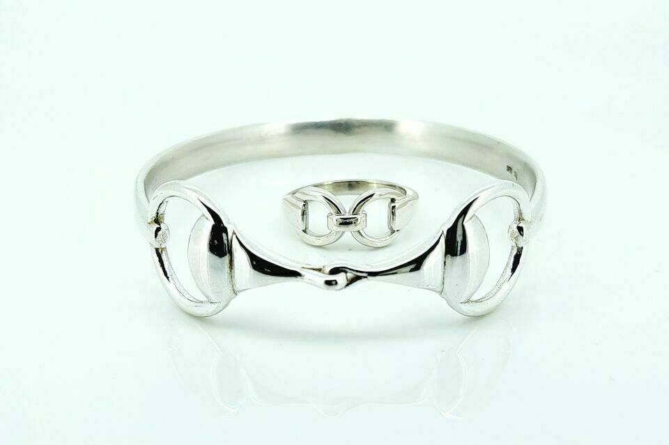 Featured Product - Sterling Silver Snaffle Bangle